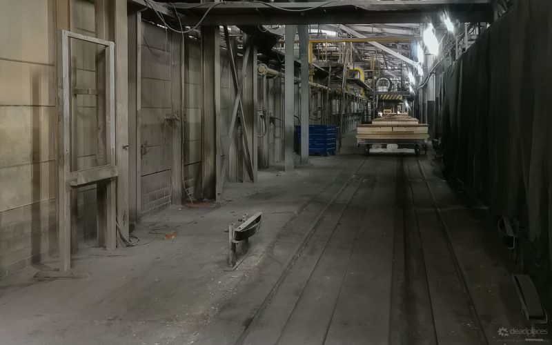 Fahrweg Schiebebuehne Pressen Hangseite